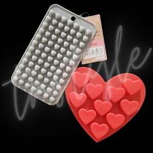⭐️ONLY SET⭐️ Hearts Silicone Mold Bundle